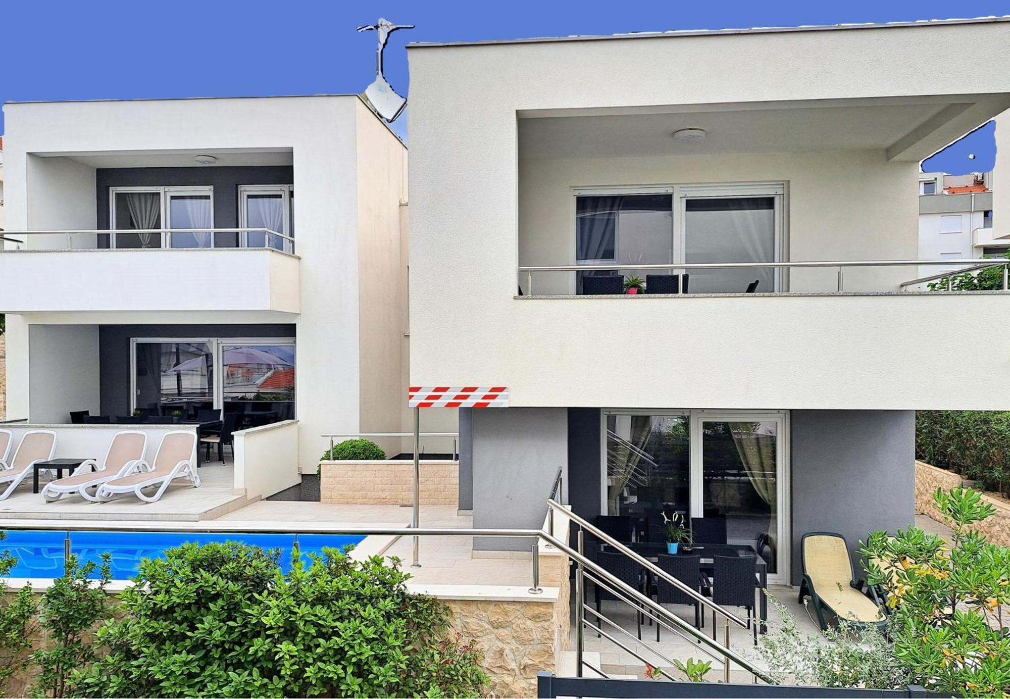 Villa Lumada Pool Apartments Novalja Eksteriør billede