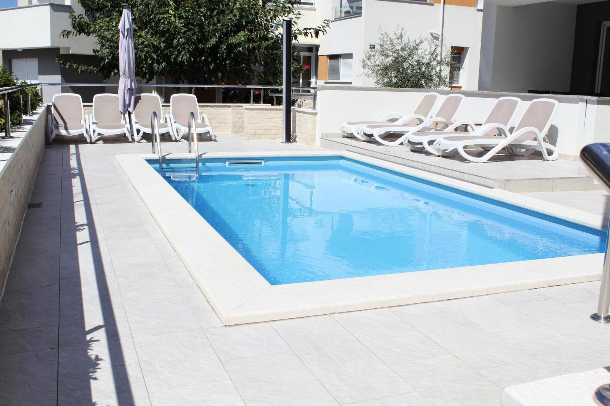 Villa Lumada Pool Apartments Novalja Eksteriør billede